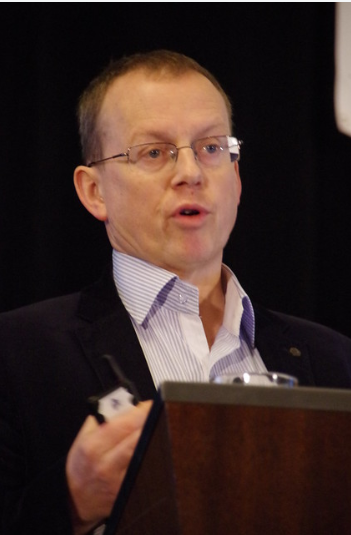 Julian delivering the 17th Joyner Memorial Lecture in San Diego, March 2020